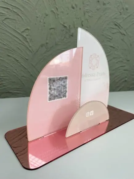 Placa de Pix - Personalizada 5-andressa P. Estetica Corporal