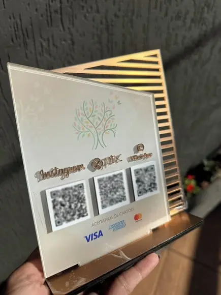 Placa de Pix - Personalizada 7