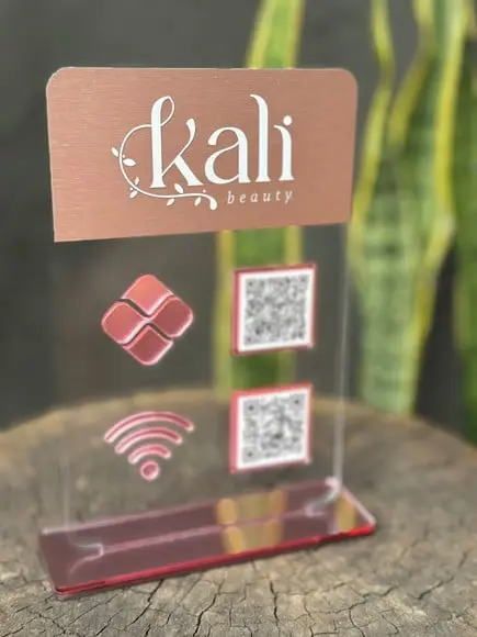 Placa de Pix - Personalizada 8 - Kali
