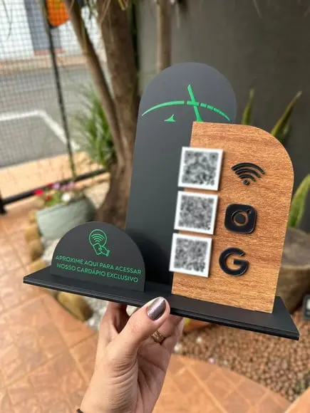 Placa de Pix - Personalizada 9