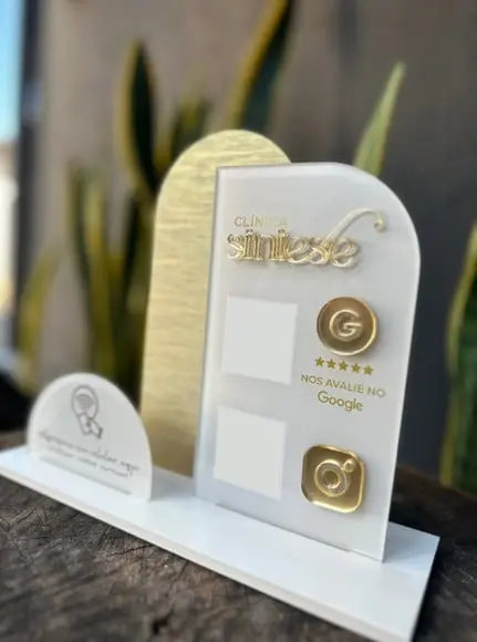 Placa de Pix - Personalizada 9 - Sintese
