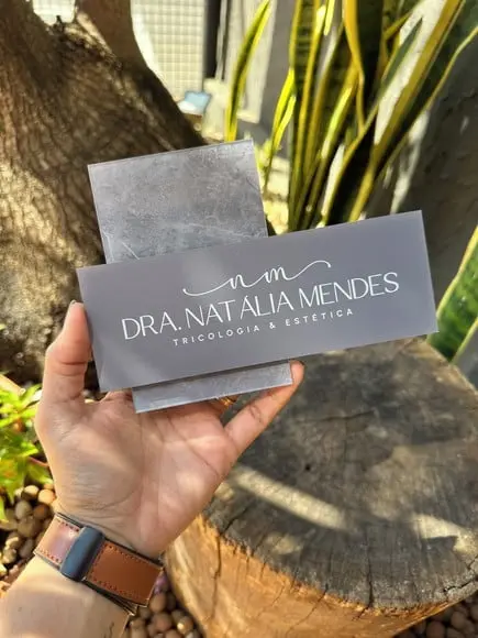 Placa Id. Modelo Marmorita - 18x13