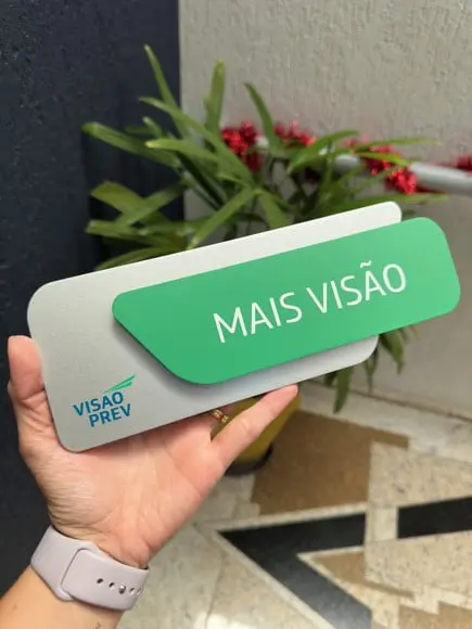 Placa Identificação de Sala - Modelo Adamantium