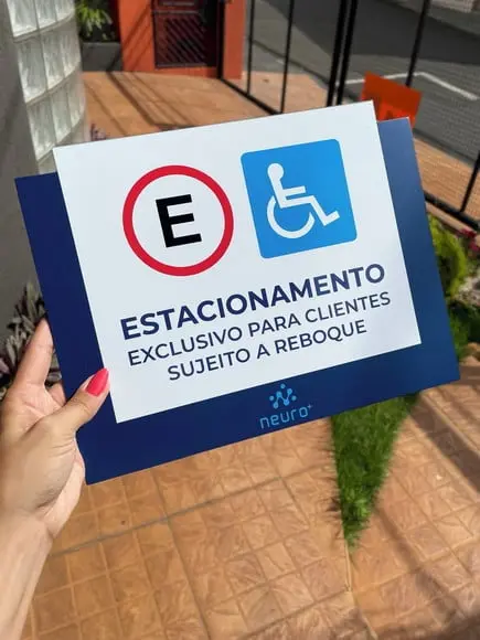 Placa Identificação de Sala - Modelo Ágata 32x26