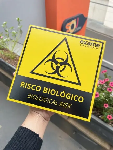 Placa Identificação de Sala - Modelo Caulim