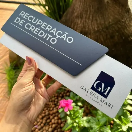Placa Identificação de Sala - Modelo Onix