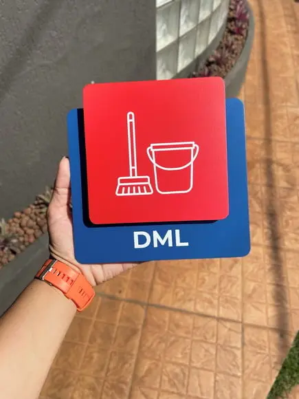 Placa Identificação Dml