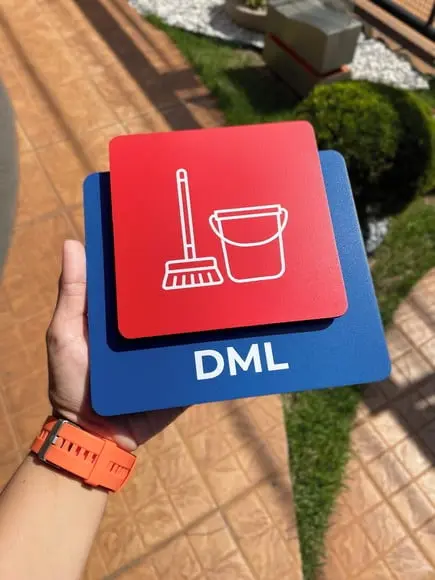 Placa Identificação Dml