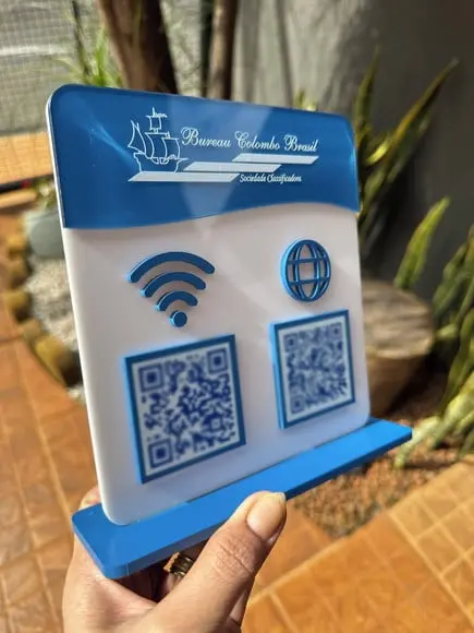 Placa Pix Personalizada 15