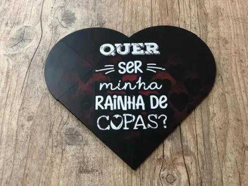 Tangram Quer ser minha rainha de copas