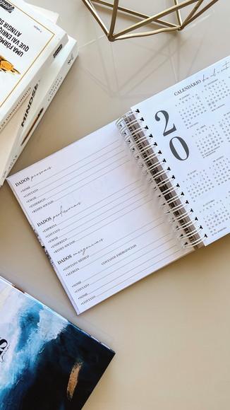 Agenda Masculina Personalizada - para Organização Pessoal