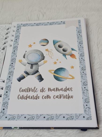 Caderneta de Saúde Luxo - Astronauta