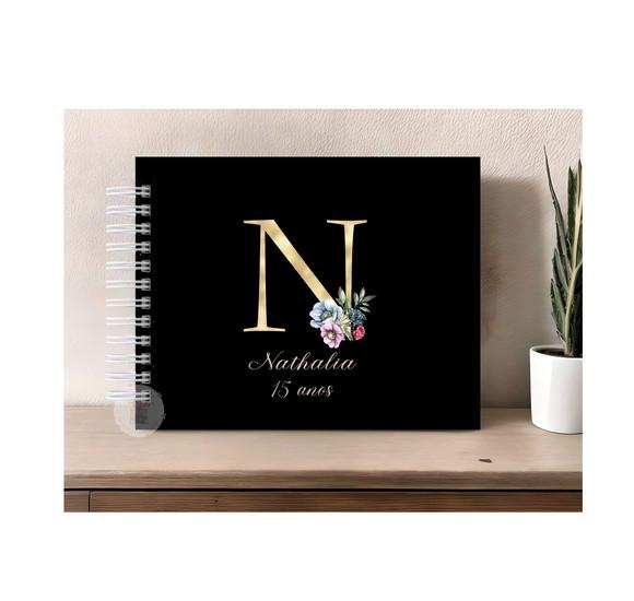 Caderno de Assinaturas e Mensagens - 15 Anos