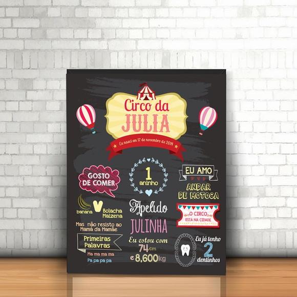 Chalkboard - Impresso 60x 40