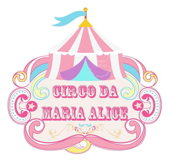 Circo - Placa Decorativa