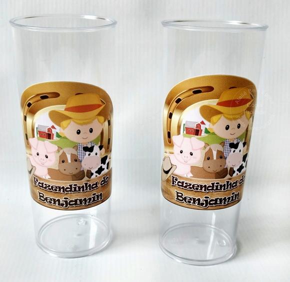 Fazendinha - Copo long drink