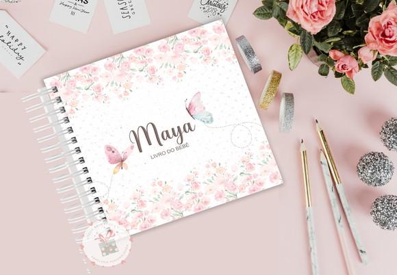 Livro do Bebê - Borboletas e Flores