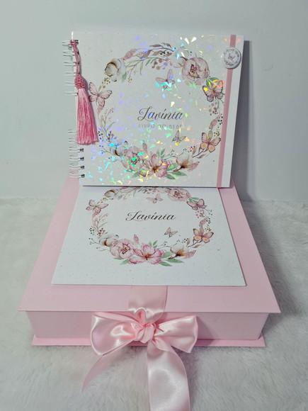 Livro do Bebê e Caixa Personalizada