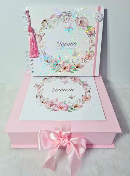 Livro do Bebê e Caixa Personalizada