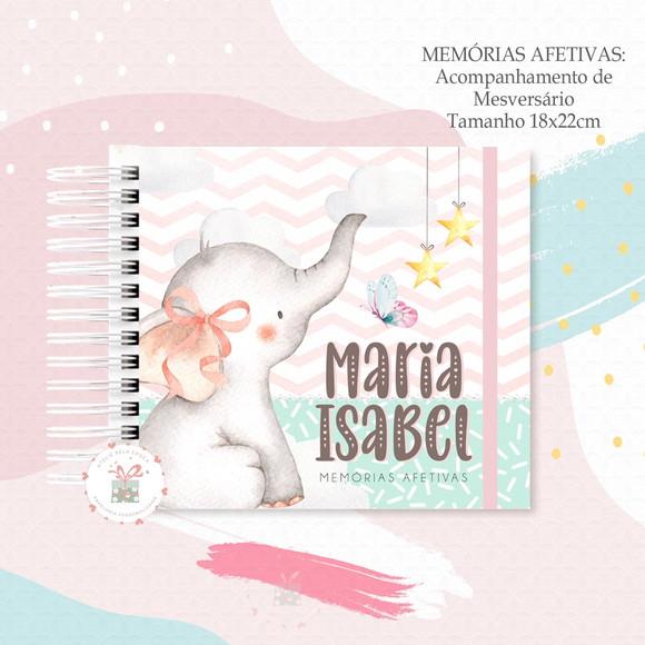 Livro Memorias Afetivas Elefantinha