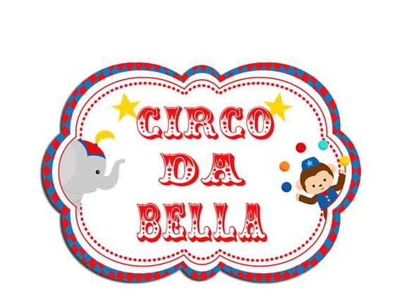 Painel Circo - Placa de Pvc