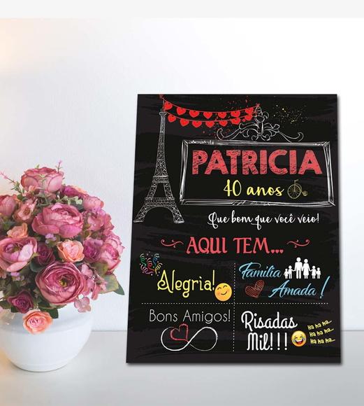 Painel de Aniversário - 40 Anos