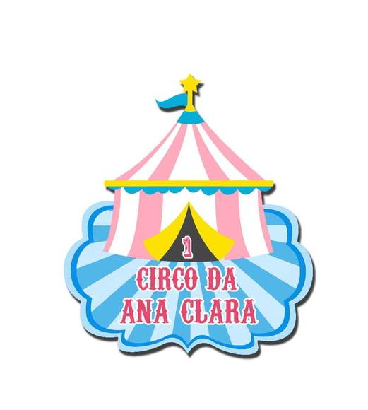Painel de Aniversário - Circo