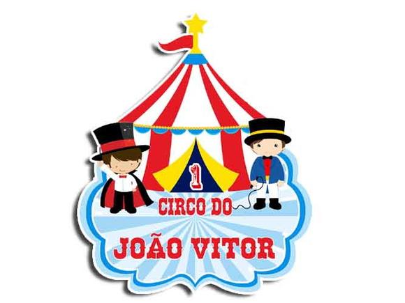 Painel de Aniversário - Circo