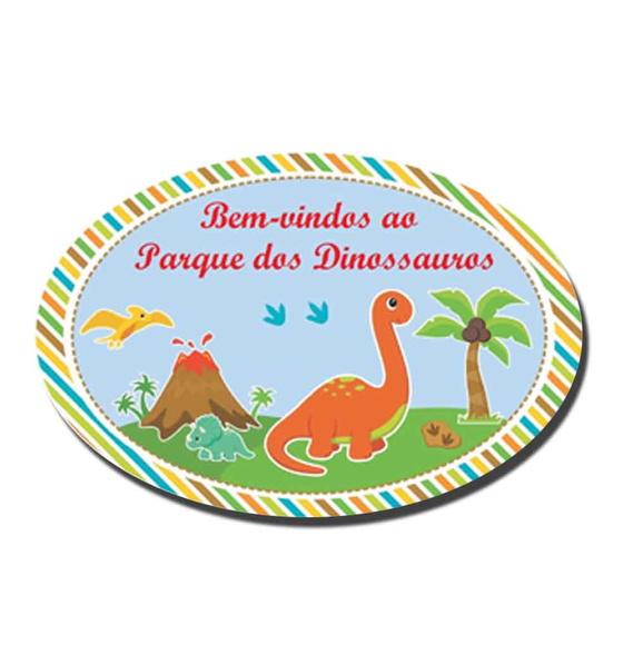 Painel de Aniversário - Dinossauro