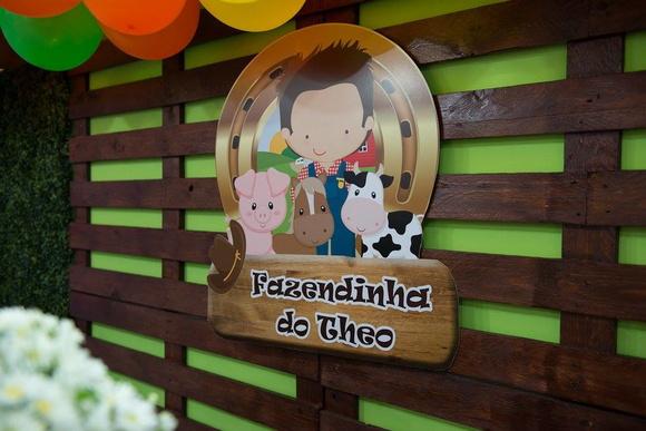 Painel de Aniversário - Festa Fazenda