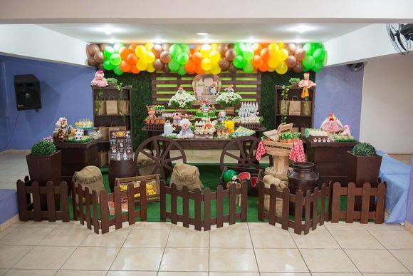 Painel de Aniversário - Festa Fazenda