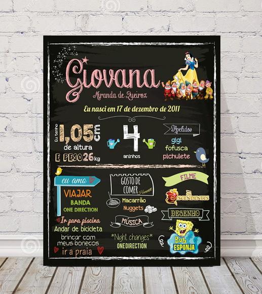Painel de Aniversário - Festa Infantil