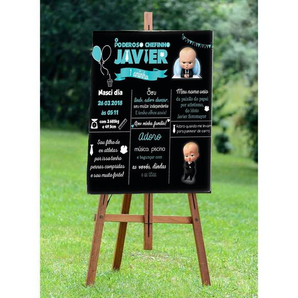Painel de Aniversário - Poderoso Chefinho
