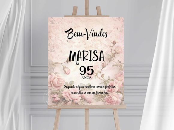 Painel para Recepção - Bem Vindos