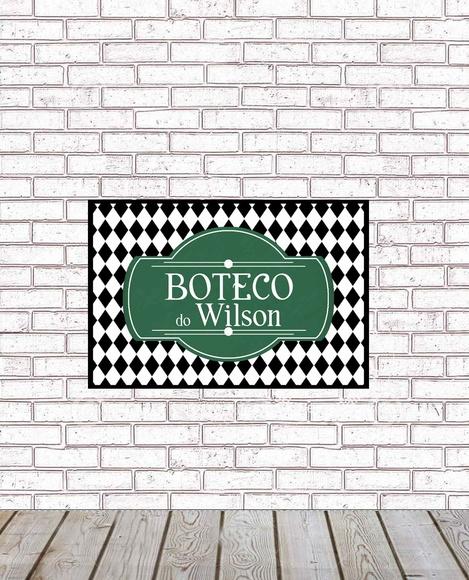 Placa Boteco
