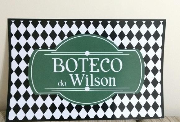 Placa Boteco