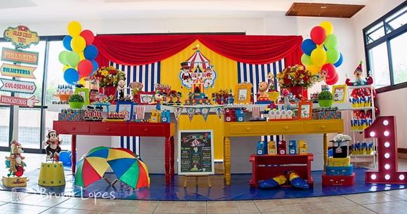 Placa Circo -Mágico e palhaço