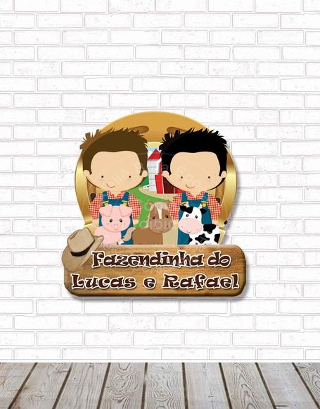 Placa Fazendinha