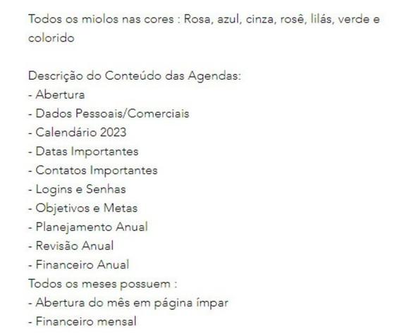 Planner Rosa 2026