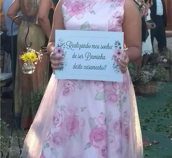 Plaquinha para Casamento