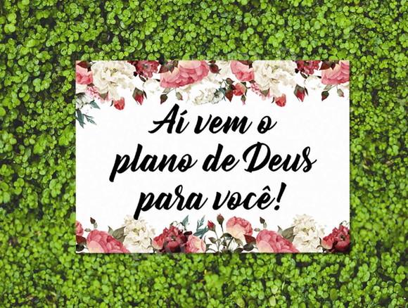 Plaquinha para Casamento