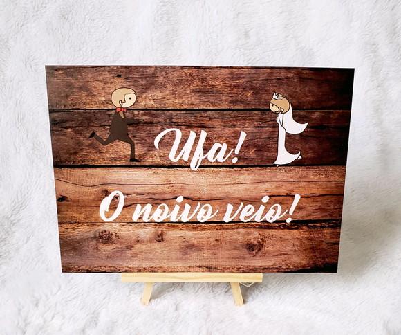 Plaquinha para Casamento