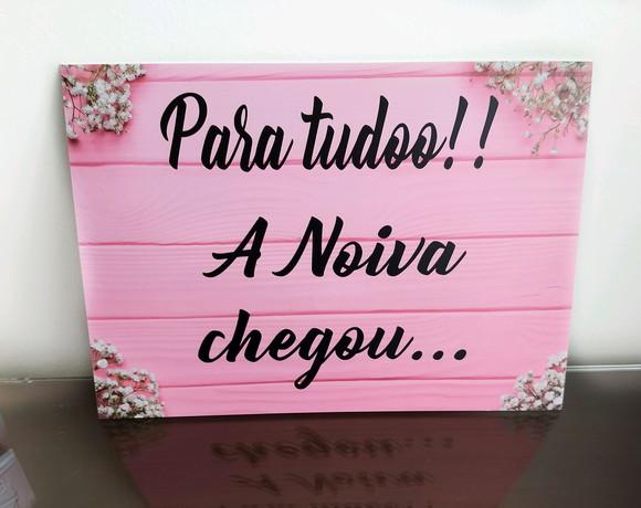 Plaquinhas para casamento