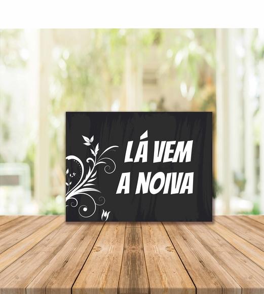 Plaquinhas para casamento