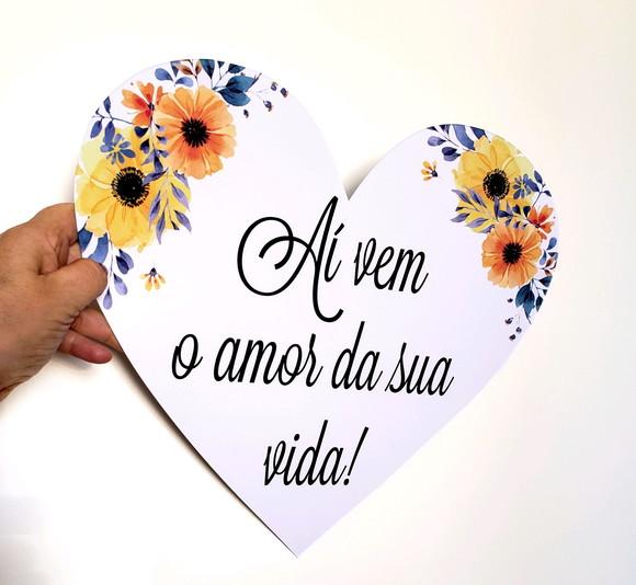 Plaquinhas para Casamento