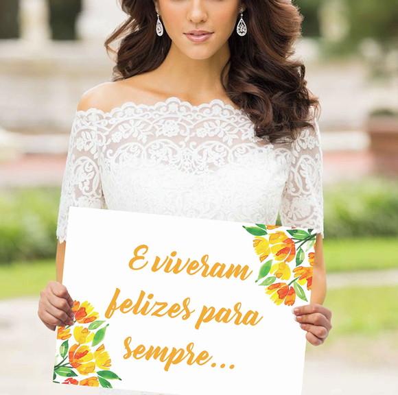 Plaquinhas para Casamento