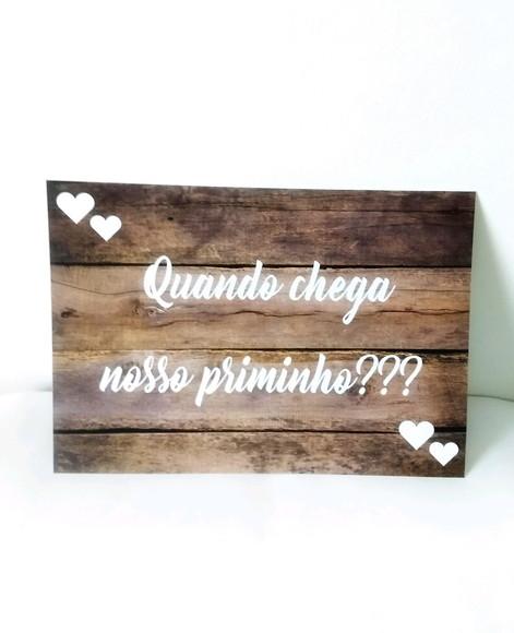 Plaquinhas para Casamento