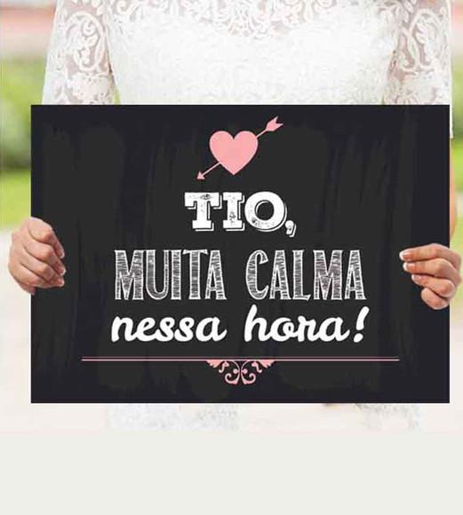 Plaquinhas para Casamento