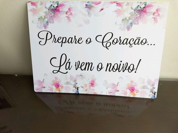 Plaquinhas para Casamento