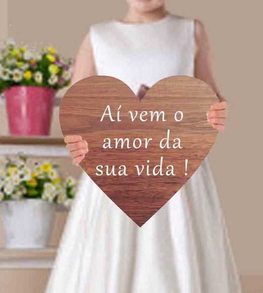 Plaquinhas para Casamento- Aí Vem o Amor da Sua Vida